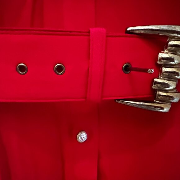 Vintage 1980s La Costa Spa Rhinestone Jumpsuit – Size 8 – Holiday Glam Statement - Picture 5 of 11